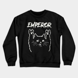 emperor metal cat Crewneck Sweatshirt